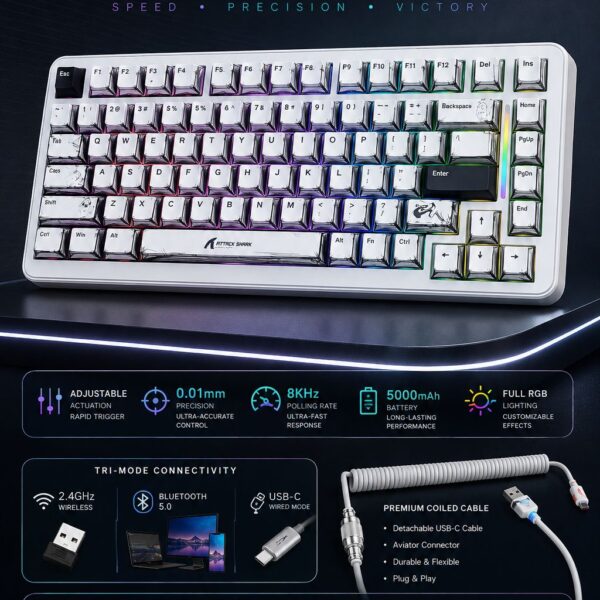 ATTACK SHARK X82 PRO HE