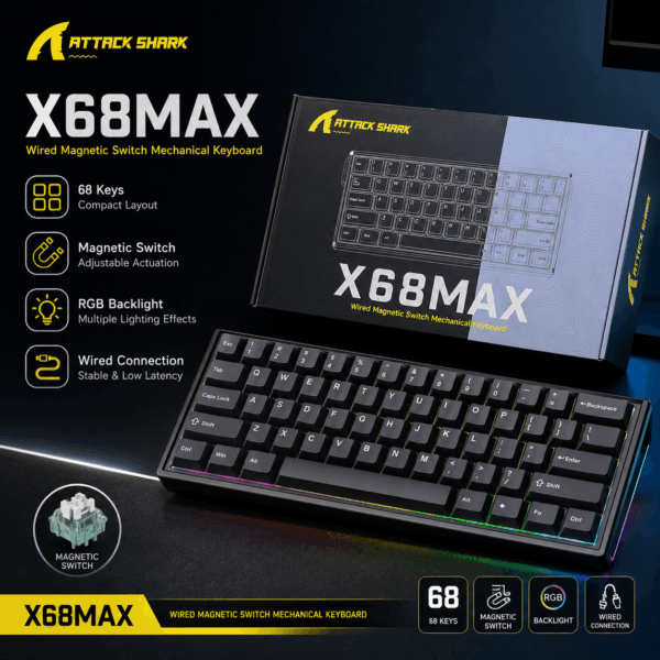 ATTACK SHARK X68MAX